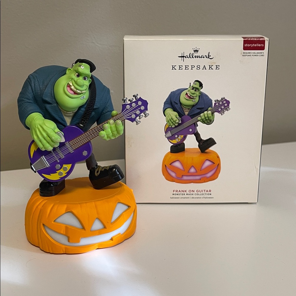Hallmark Keepsake 2019 Frank On Guitar Monster Mash Halloween 🎃